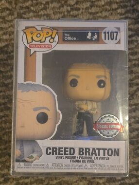 Funko Pop! Television Creed Bratton Vinyl Figure - Yellow, Black Special Edition